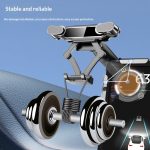 Car large screen display base bracket for car audio system, new energy vehicle phone holder, aluminum alloy car phone holder - 图片 4