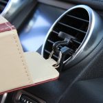 Car air vent storage bag, car storage box, car phone hanging bag, car interior storage box supplies - 图片 5
