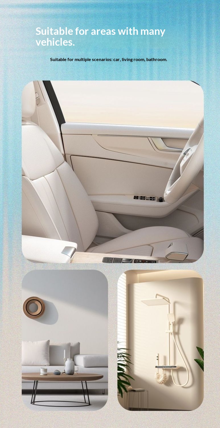 In-stock car air freshener bricks, car fragrance diffusers, home air fresheners, antifreeze, long-lasting, odor-eliminating, large-capacity solid perfumes.插图9