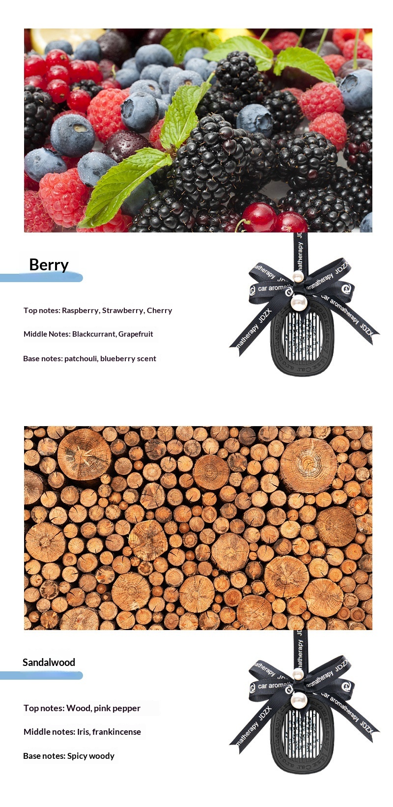 Car aroma pendant, perfume accessory for cars, high-end fragrance for vehicles, long-lasting delicate fragrance, bowknot, pearl aroma插图11