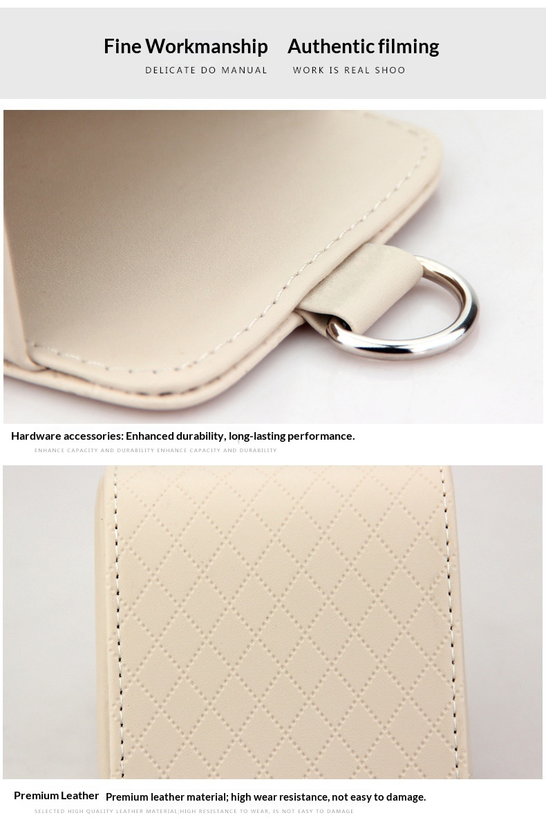 Car air vent storage bag, car storage box, car phone hanging bag, car interior storage box supplies插图10