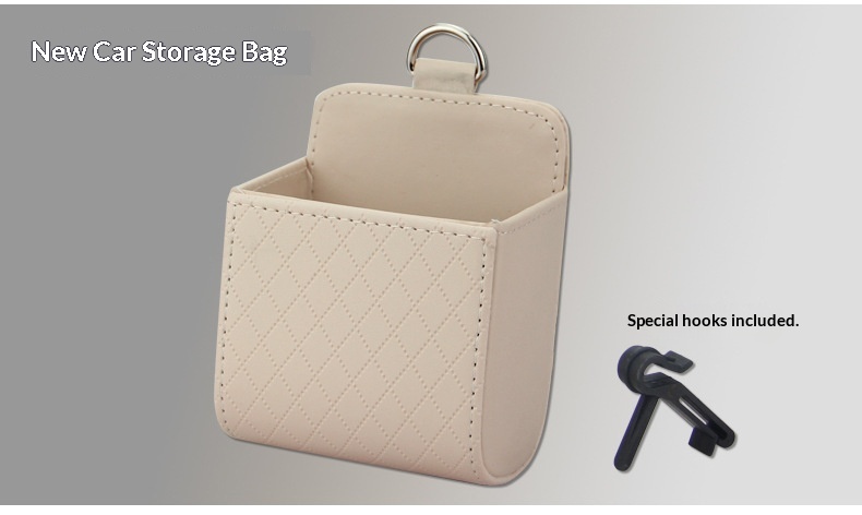 Car air vent storage bag, car storage box, car phone hanging bag, car interior storage box supplies插图1