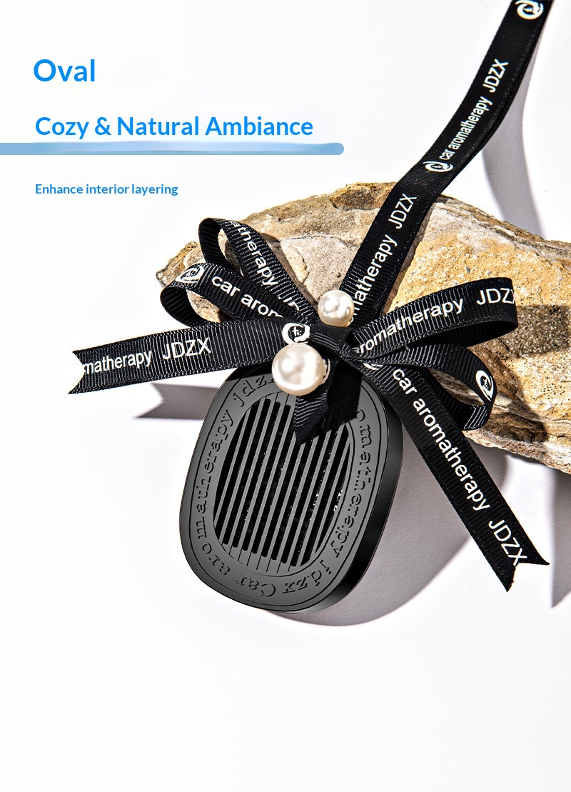 Car aroma pendant, perfume accessory for cars, high-end fragrance for vehicles, long-lasting delicate fragrance, bowknot, pearl aroma插图5