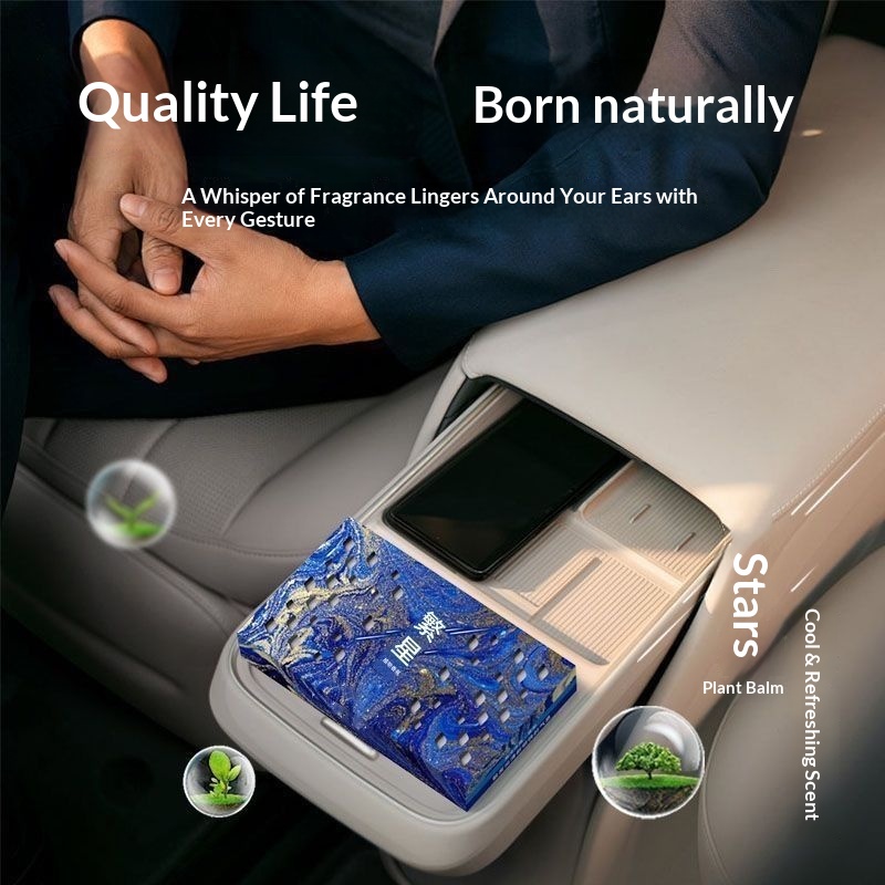 In-stock car air freshener bricks, car fragrance diffusers, home air fresheners, antifreeze, long-lasting, odor-eliminating, large-capacity solid perfumes.插图4