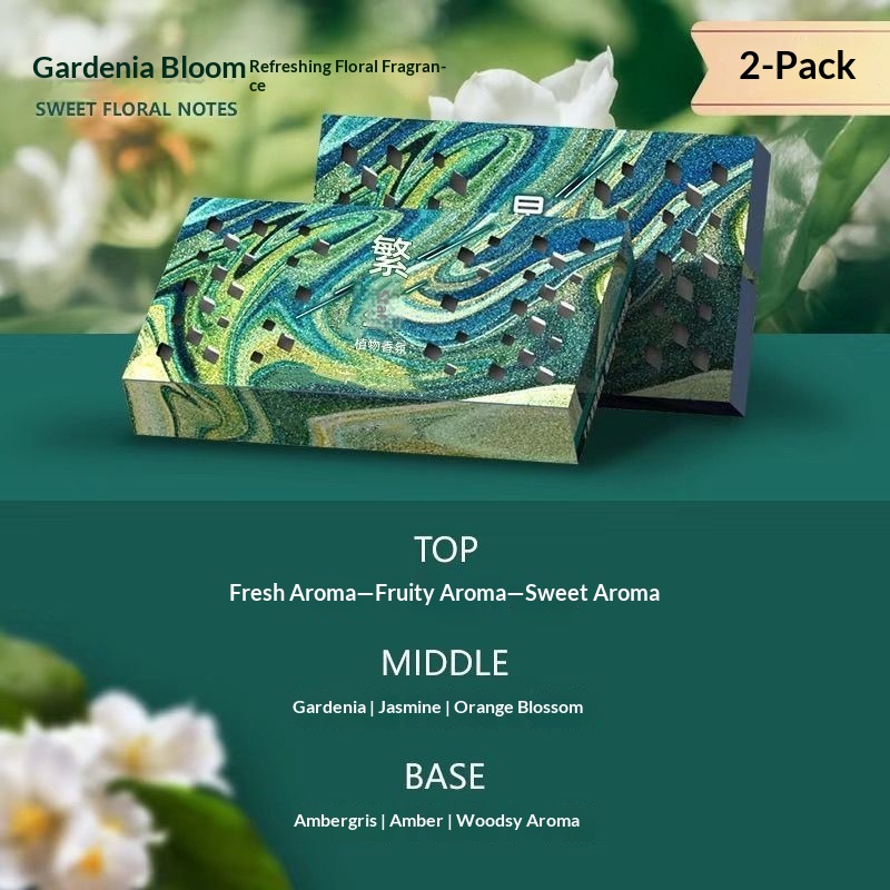 In-stock car air freshener bricks, car fragrance diffusers, home air fresheners, antifreeze, long-lasting, odor-eliminating, large-capacity solid perfumes.插图6