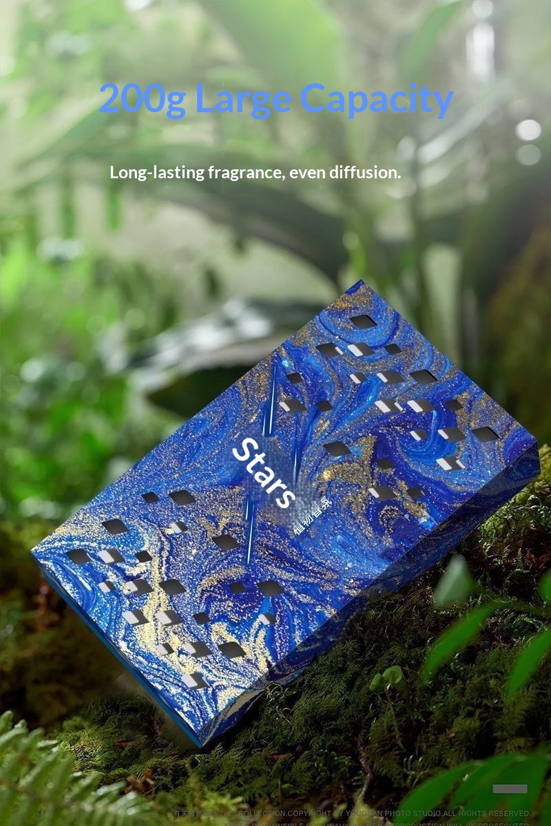 In-stock car air freshener bricks, car fragrance diffusers, home air fresheners, antifreeze, long-lasting, odor-eliminating, large-capacity solid perfumes.插图7