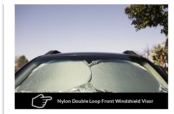 Manufacturer supplies car windshield sunshades, double-ring front windshield sunshades, and front sun visors.插图9