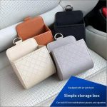 Car air vent storage bag, car storage box, car phone hanging bag, car interior storage box supplies