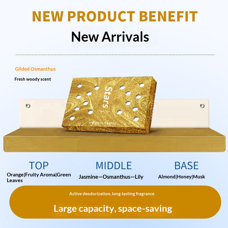 In-stock car air freshener bricks, car fragrance diffusers, home air fresheners, antifreeze, long-lasting, odor-eliminating, large-capacity solid perfumes.插图14