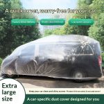 Disposable car windshield cover, dust cover, sunscreen, dirt-resistant dust cover, sofa cover, car waterproof cover, snow cover - 图片 2