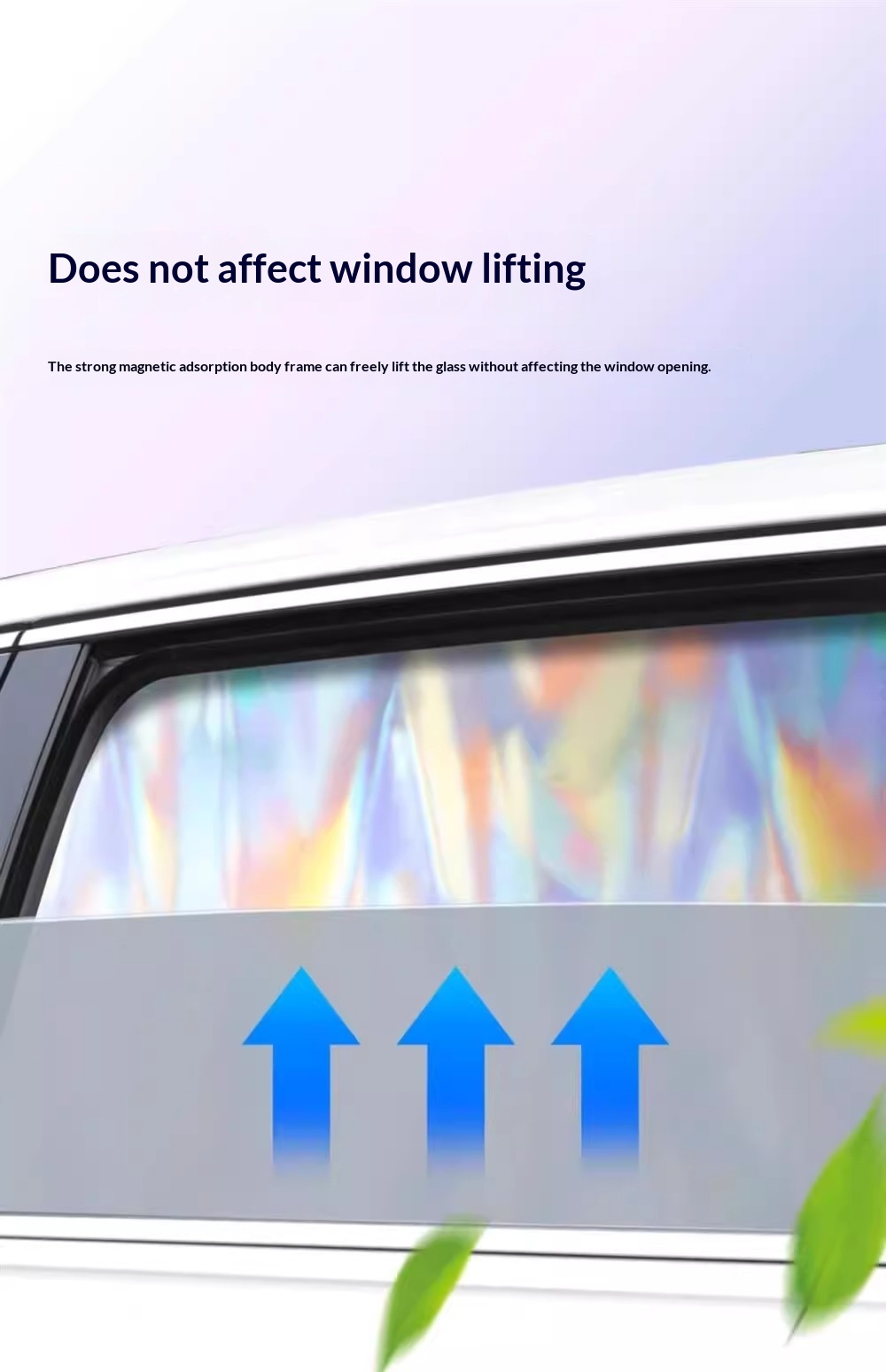 Magnetic sunshade curtain, car window sunshade, car curtain privacy curtain, sun protection, side window anti-strong light sunshade, car stop插图12